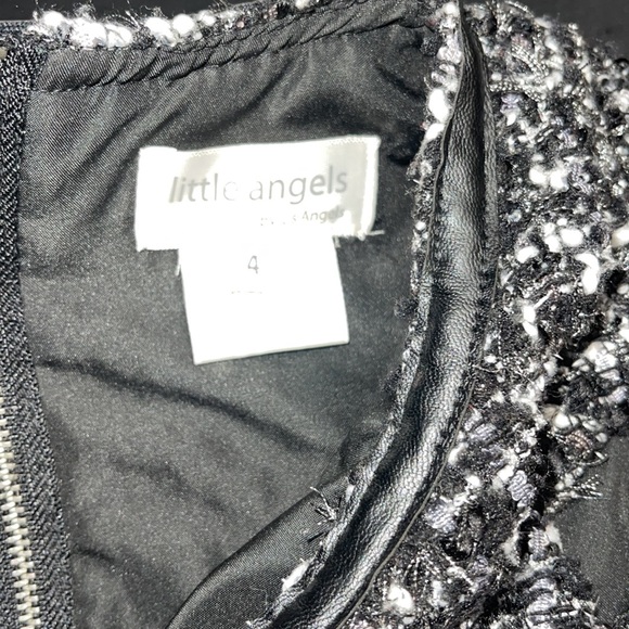 Little angels by Us angels Textured Toddler Dress - Picture 4 of 8